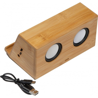 Logo trade promotional giveaways image of: Induction loudspeaker NUREMBERG